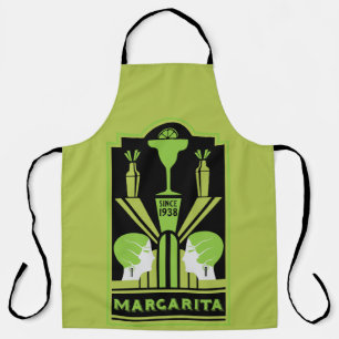  Margarita Art Deco Cocktail Apron