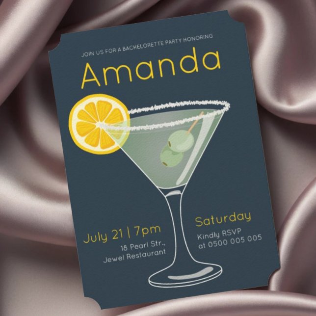Margarita Bachelorette Party Invitation (Creator Uploaded)