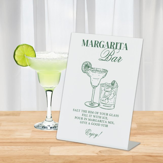 Margarita Bar Pedestal Sign (Creator Uploaded)