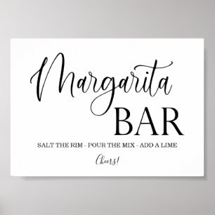 Margarita Bar wedding sign Tabletop Plaque