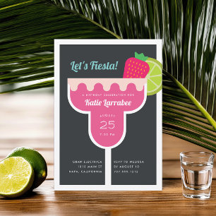 Margarita Birthday Party Invitation