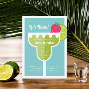 Margarita Birthday Party Invitation