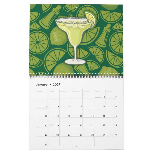 Margarita Calendar (Jan 2027)