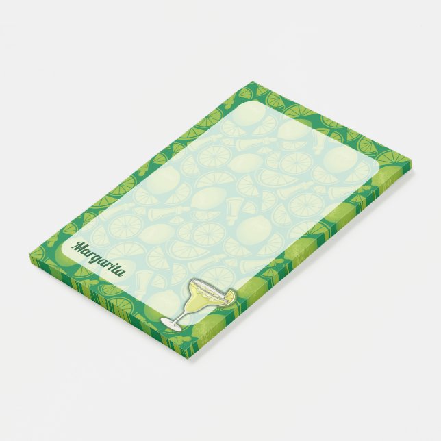 Margarita Cocktail Post-it Notes (Angled)