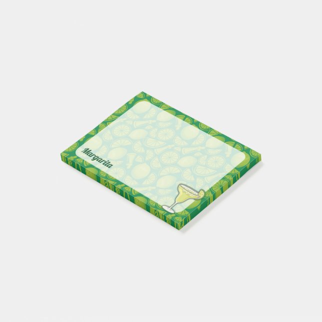 Margarita Cocktail Post-it Notes (Angled)