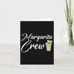 Margarita Crew Mexican Cinco De Mayo Card