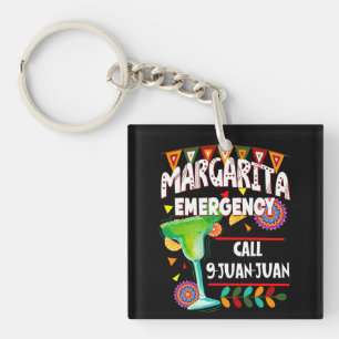 Margarita Emergency Call 9 Juan Juan Juan, Fiesta Key Ring