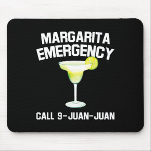 Margarita Emergency Mexican Fiesta Funny Cinco De Mouse Pad