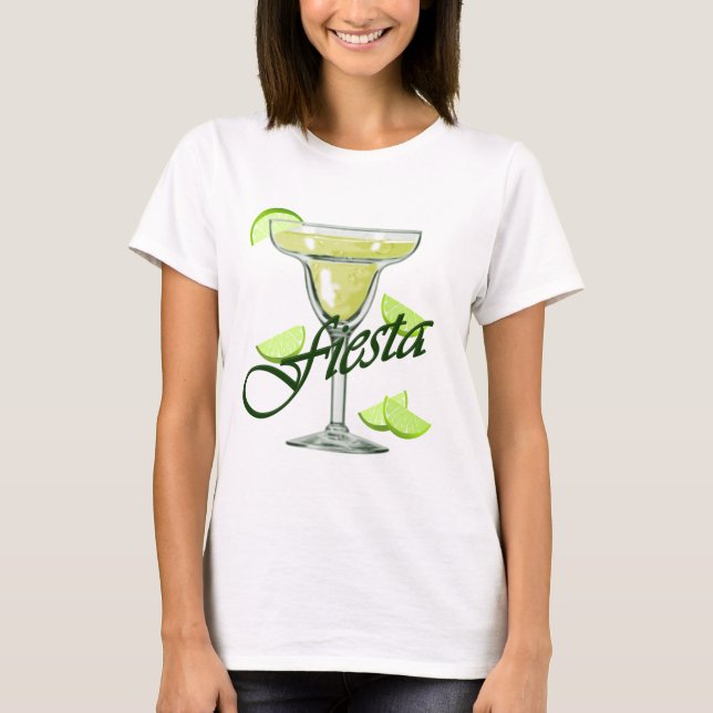Margarita Fiesta Party T-shirt (Front)