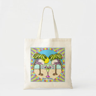 Margarita Flamingo Tote Bag
