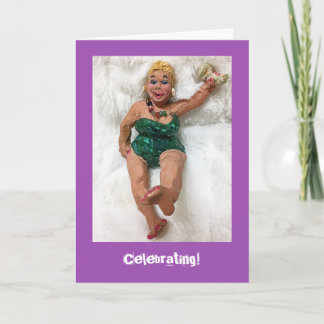 Margarita Girl Birthday Card