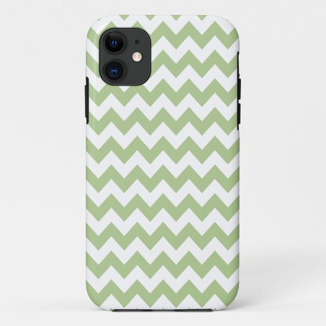 Margarita Green Chevron iPhone 5/5S Case (Back)