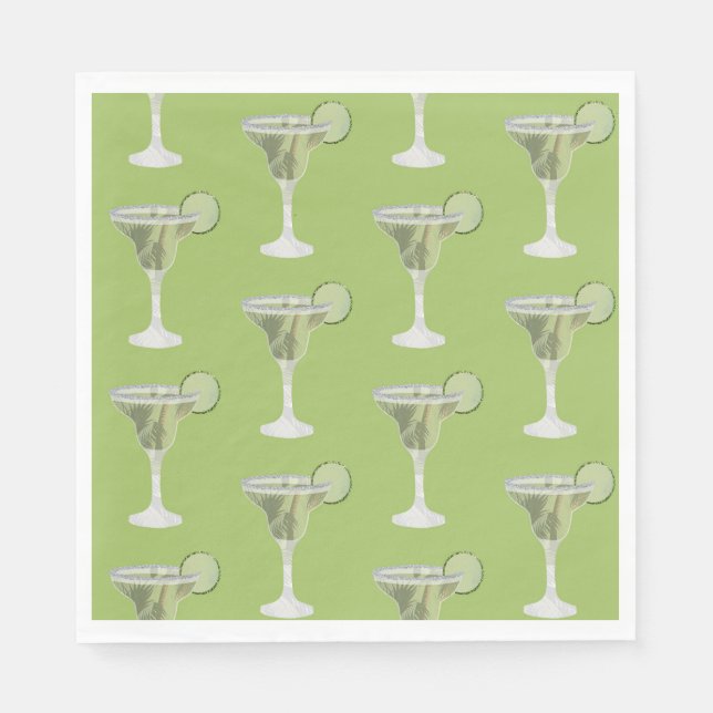 Margarita Green Napkin (Front)