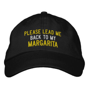 Margarita Humour Embroidered Hat