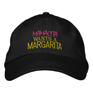 Margarita Humour Embroidered Hat