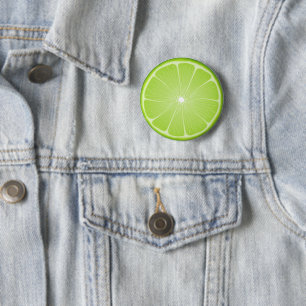 Margarita Lime 6 Cm Round Badge