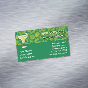 Margarita Magnetic Business Card