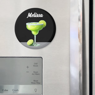 Margarita Mama Custom Round Magnet