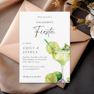 Margarita Mexican Engagement Fiesta Invitation