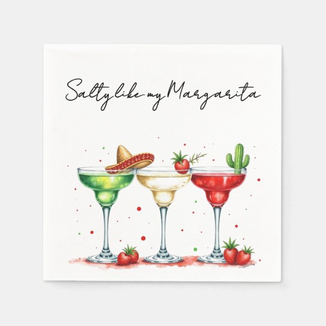 Margarita Mood Napkin (Front)
