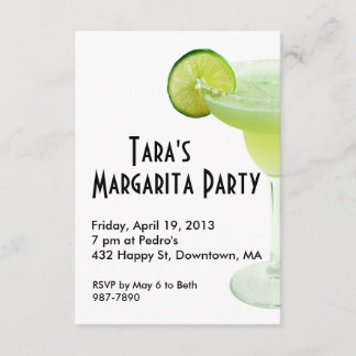 Margarita Party Invitation