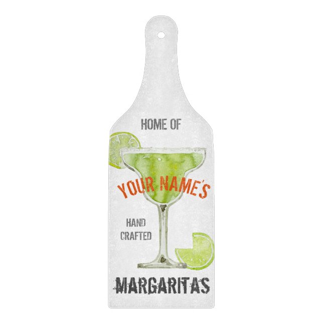 Margarita Personalized Cutting Board (Front)