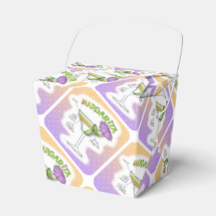 MARGARITA RECIPE COCKTAIL ART FAVOUR BOX