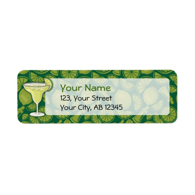 Margarita Return Address Label (Front)