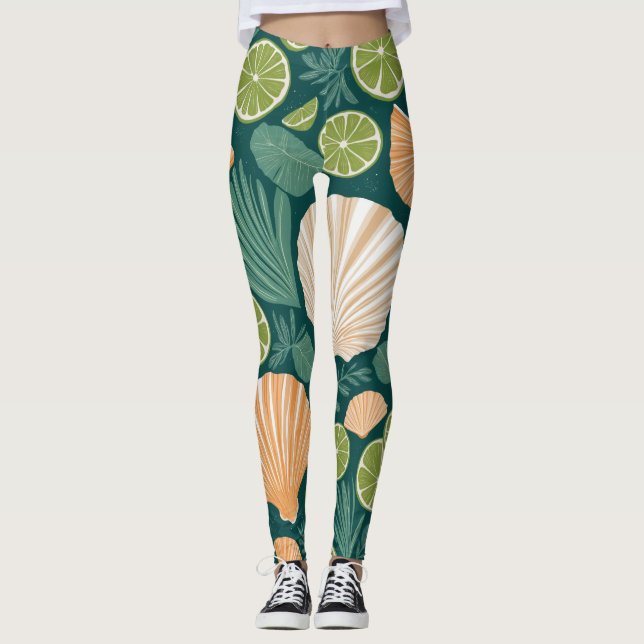 Margarita Shell Leggings (Front)
