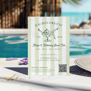 Margarita Social Club   Bachelorette Weekend Invitation