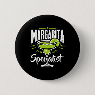 Margarita Specialist Cinco De Mayo Funny Drinking 6 Cm Round Badge