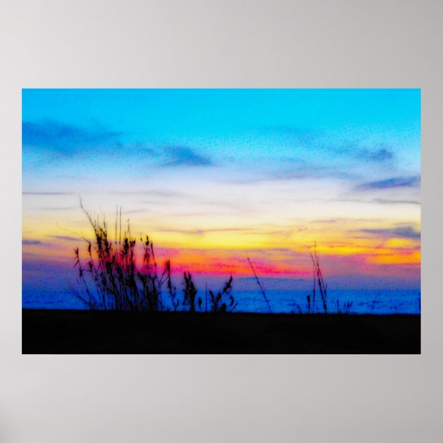 Margarita Sunset Poster (Front)