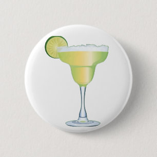 Margarita Time 6 Cm Round Badge