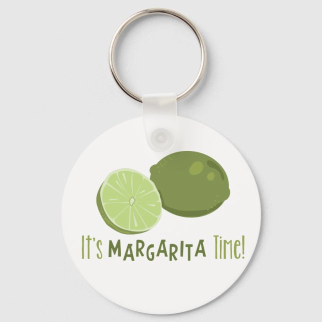 Margarita Time Key Ring (Front)