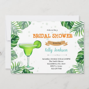 Margarita village tropical invitation