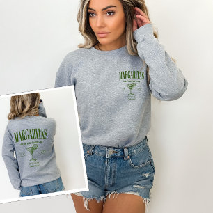 Margaritas And Matrimony Personalised Bachelorette Sweatshirt