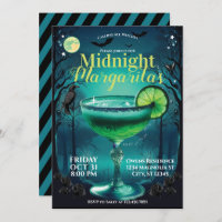Margaritas At Midnight Cocktail Party Invitation