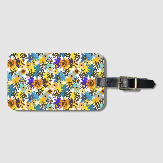 Margaritas  luggage tag (Front Horizontal)