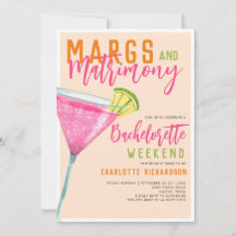 Margaritas Margs & Matrimony Bachelorette Weekend