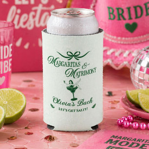 Margaritas & Matrimony Bachelorette Fiesta Party Seltzer Can Cooler