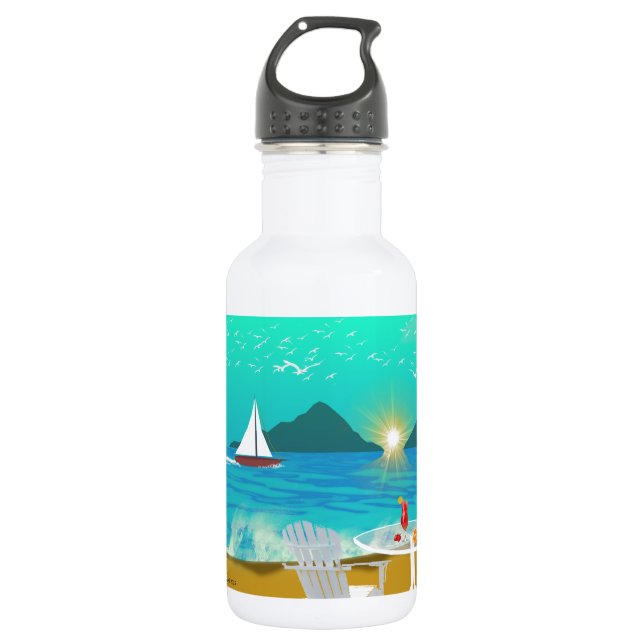 Margaritaville 532 Ml Water Bottle (Front)