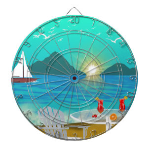 Margaritaville Dartboard