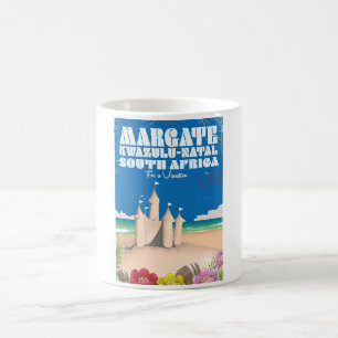 Margate, KwaZulu-Natal South Africa travel print Coffee Mug