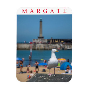 Margate seagull fridge magnet
