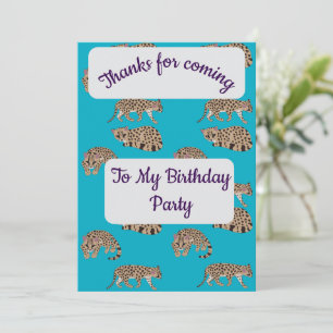 Margays Thank you Card
