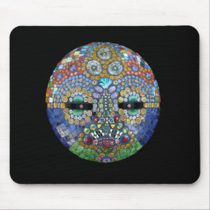Marge Mosaic Mask Mouse Pad