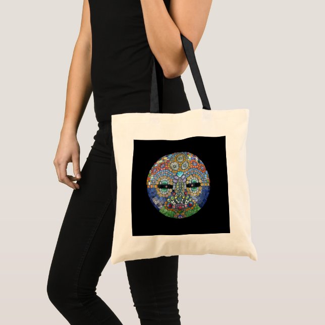 Marge Mosaic Mask Tote Bag (Front (Product))
