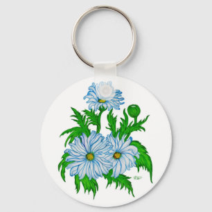 Margeriten Blume Key Ring