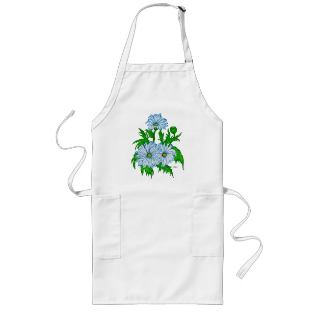 Margeriten Blume Long Apron (Front)