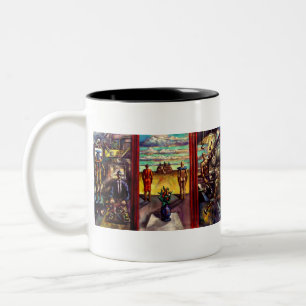 Margfolket Inner Sleeve Painting Two-tone Mug